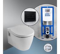 Ideal Standard Connect Pack complet Cuvette suspendue et bâti-support neeos,, E823201+16601BM#SET,