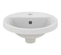 Ideal Standard Connect lavabo 38x38 cm ronde encastrée blanc E504101