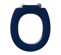 Ideal Standard Abattant WC Contour 21+anneau S406636 375×435×40 sans fermeture amortie bleu brillant