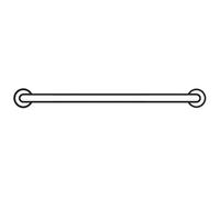 Ideal Standard Contour 21 Poignée bain 110cm Blanc S6460AC
