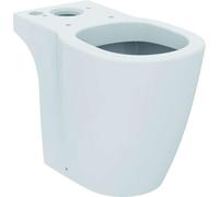 Ideal Standard Cuvette wc à poser Seule Surélevée Confort Grande hauteur d’assise 48cm Accessibilité PMR et Seniors Blanc Connect Freedom E607001