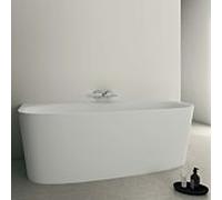 Ideal Standard Dea îlot T9940V1 180 x 80 x 61 cm, avec garniture de vidage , blanc soie