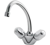 Ideal Standard Alpha mitigeur lavabo B2037AA chromé , projection 155 mm, avec chaîne rétractable
