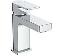 Ideal Standard Edge mitigeur lavabo A7266AA sans garniture de mitigeur lavabo , BlueStart, saillie 90 mm, chromé