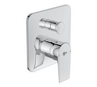 Ideal Standard Edge Mitigeur de baignoire encastré, Mitigeur monocommande, A7124AA,