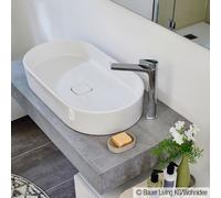 Ideal Standard Mitigeur lavabo Edge A7114AA sans garniture de vidange, base allongée chromé