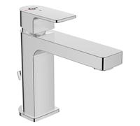 Ideal Standard Edge mitigeur lavabo A7102AA avec garniture de vidage , BlueStart, saillie 120 mm, chromé