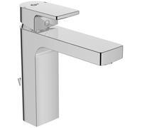 Ideal Standard Edge mitigeur lavabo A7109AA avec garniture de vidage , saillie 138 mm, chromé