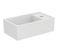 Ideal Standard Eurovit+ Ensemble pour lavabo, 370x210x670mm, 1 porte, trou pour robinetterie à droite, blanc, R0569Y9, Couleur: Noyer flammé