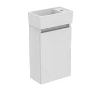 Ideal Standard Eurovit Plus meuble lave-mains paquet R0569WG laqué blanc brillant, 37x21x67cm, trou à droite