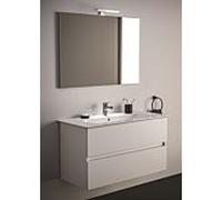Ideal Standard Eurovit Plus pack meuble lavabo R0575WG laqué brillant blanc , 101,5x46,5x56,5cm, trou pour robinetterie 2000
