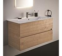 Ideal Standard Eurovit Plus ensemble meuble vasque R0575Y8 avec meuble bas, chêne Hamilton, 100 cm