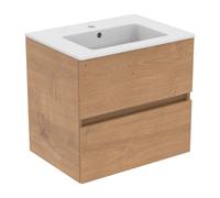 Ideal Standard Eurovit+ Vasque avec meuble bas, 2 tiroirs, R0572Y8,