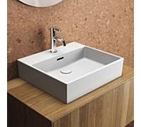 Ideal Standard Extra vasque T3726MA avec trou pour robinet, avec trop-plein, 500 x 450 x 150 mm, blanc Ideal Plus