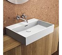 Ideal Standard Extra lavabo T3891MA sans trou pour robinetterie, avec trop-plein, poncé, 600 x 450 x 150 mm, blanc Ideal Plus