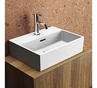 Ideal Standard Extra lave-mains T3732V1 45x35x15cm, avec trop-plein, trou pour robinet 2000 , blanc soie