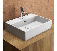 Ideal Standard Extra lavabo à poser, 1 trou pour robinet, avec trop-plein, 500x400x150 mm, T3741V1, Couleur: Blanc soyeux