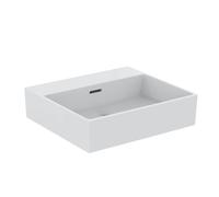 Ideal Standard supplémentaire T388601 sans trou pour robinet, avec trop-plein, sol, 500 x 450 x 150 mm, blanc