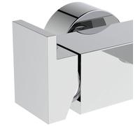 Ideal Standard Extra robinetterie de bain apparente avec set de douchette, 2 rosaces rondes, BD514AA, Couleur: chrome