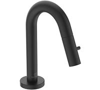Ideal Standard Robinet sur colonne Idealstream F2842XG noir soie, saillie 126mm