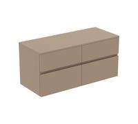 Ideal Standard Finesse Meuble avec plan de toilette l: 120,2 H: 55,8 P: 50,5 cm, 4 tiroirs, E3437UP,