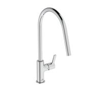Ideal Standard Robinet de cuisine Gusto BD409AA chromé , avec bec haut, basse pression
