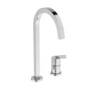 Ideal Standard Robinet de cuisine Gusto 2 trous BD423AA chromé , avec bec haut carré