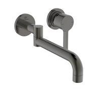 Ideal Standard Mélangeur de cuisine mural Gusto BD426A5 gris magnétique, encastré, kit 2