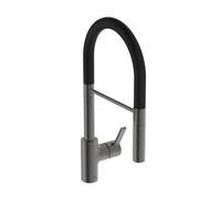 Ideal Standard Gusto robinet de cuisine BD417A5 gris magnétique, avec douchette 2 fonctions en métal