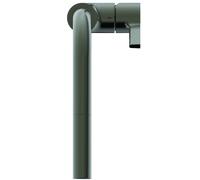 Ideal Standard Mitigeur de cuisine Gusto – Bec L, douchette 2 fonctions, pivot 360° Gris magnétique