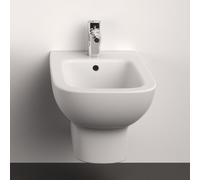 Ideal Standard i.life A mur Bidet T452401 raccord ouvert, avec trou pour robinetterie et trop-plein, blanc