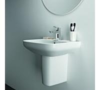 Ideal Standard i.life A lavabo T4512MA avec trou pour robinetterie, avec trop-plein, 55 x 44 x 18 cm, blanc Ideal Plus