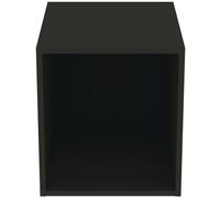 Ideal Standard i.life B Elément latéral, combinable avec lavabo pour meuble, 1 compartiment, 400x505x440mm, T5268NV, Couleur: Gris carbone