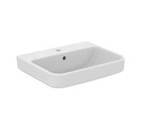 Ideal Standard lavabo i.life B T460801 avec trou pour robinetterie, avec trop-plein, 55 x 44 x 18 cm, blanc