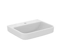 Ideal Standard lavabo i.life B T534401 avec trou pour robinetterie, sans trop-plein, 55 x 44 x 18 cm, blanc