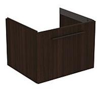 Ideal Standard i.life B meuble double vasque T5269NW 1 tiroir, 60 x 50,5 x 44 cm, chêne café