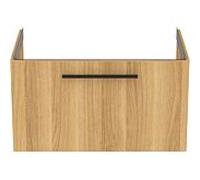 Ideal Standard i.life B meuble double vasque T5271NX 1 tiroir, 80 x 50,5 x 44 cm, chêne naturel