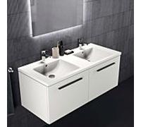 Ideal Standard i.life B meuble lavabo double T4602MA 121x51,5x18cm, blanc Ideal Plus