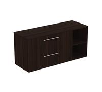 Ideal Standard i.life B Meuble sous-vasque sans découpe, 2 tiroirs, T5761NW,