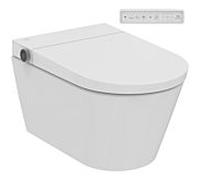 Ideal Standard i.Life E WC lavant K875501 40 x 61 x 42,5 cm, sans bride, 4 jets, sèche-cheveux, veilleuse, blanc