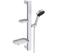 Ideal Standard – set de douche Idealrain BD586SI – 600 mm, 2 étagères, argent