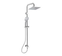Ideal Standard système de douche Idealrain Cube A5834AA de chrome, pour la combinaison avec raccord invisible