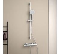 Ideal Standard Idealrain Evo Jet set de douche B1763AA chromé , longueur 90cm, 3 fonctions, diamètre 125mm