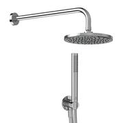 Ideal Standard - Idealrain, Kit de douche léger, Mini ensemble de composants de douche ronds, Chromé