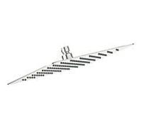 Ideal Standard Idealrain Luxe B0388MY 300x300mm, acier inoxydable brossé