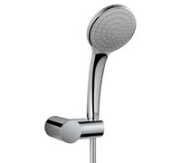 Ideal Standard Idealrain Set de bain avec flexible de douche 125cm douchette à main 10cm 1 jet et support réglable chrome B9451AA