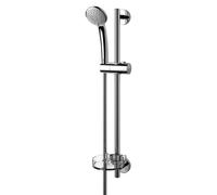 Ideal Standard Idealrain Set de douche avec barre et tablette, 3 jets, B9503AA,
