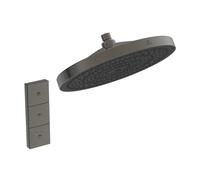 Ideal Standard Solos douche à effet pluie A7889A5 3 fonctions, gris magnétique