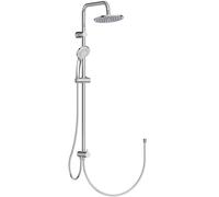Ideal Standard Idealrain Système de douche à combiner avec robinetterie apparente ou coude de raccordement mural, chrome, A5691AA