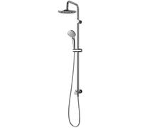 Ideal Standard Idealrain Système de douche à combiner avec une robinetterie encastrée ou un coude de raccordement mural, chrome, A5689AA